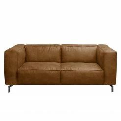 Ars manufacti Sofa Pentre (2-Sitzer) Antiklederlook - Nougat -Wohnzimmermöbel boutique en ligne sofa pentre 2 sitzer antiklederlook nougat 4356544