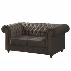 Maison Belfort Sofa Pintano (2-Sitzer) - Braungrau