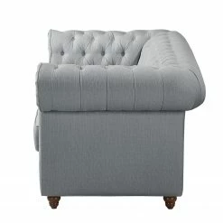 Maison Belfort Sofa Pintano (2-Sitzer) - Silbergrau -Wohnzimmermöbel boutique en ligne sofa pintano 2 sitzer webstoff silbergrau 4897568