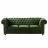Maison Belfort Sofa Pintano (3-Sitzer) - Antikgrün