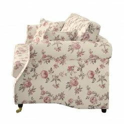 Maison Belfort Sofa Rosehearty (2-Sitzer) - Webstoff - Creme / Rose 12 Maison Belfort Sofa Rosehearty (2-Sitzer) - Webstoff - Creme / Rose -Wohnzimmermöbel boutique en ligne sofa rosehearty 2 sitzer webstoff creme rose 4191064
