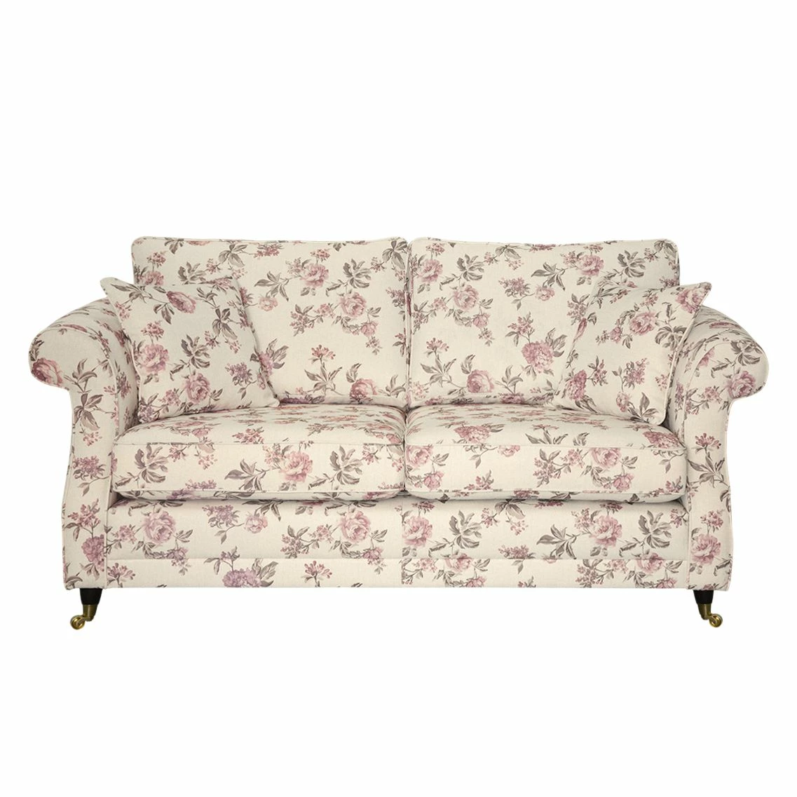 Maison Belfort Sofa Rosehearty (3-Sitzer) - Webstoff - Creme / Rose 5 Maison Belfort Sofa Rosehearty (3-Sitzer) - Webstoff - Creme / Rose – Bild 5