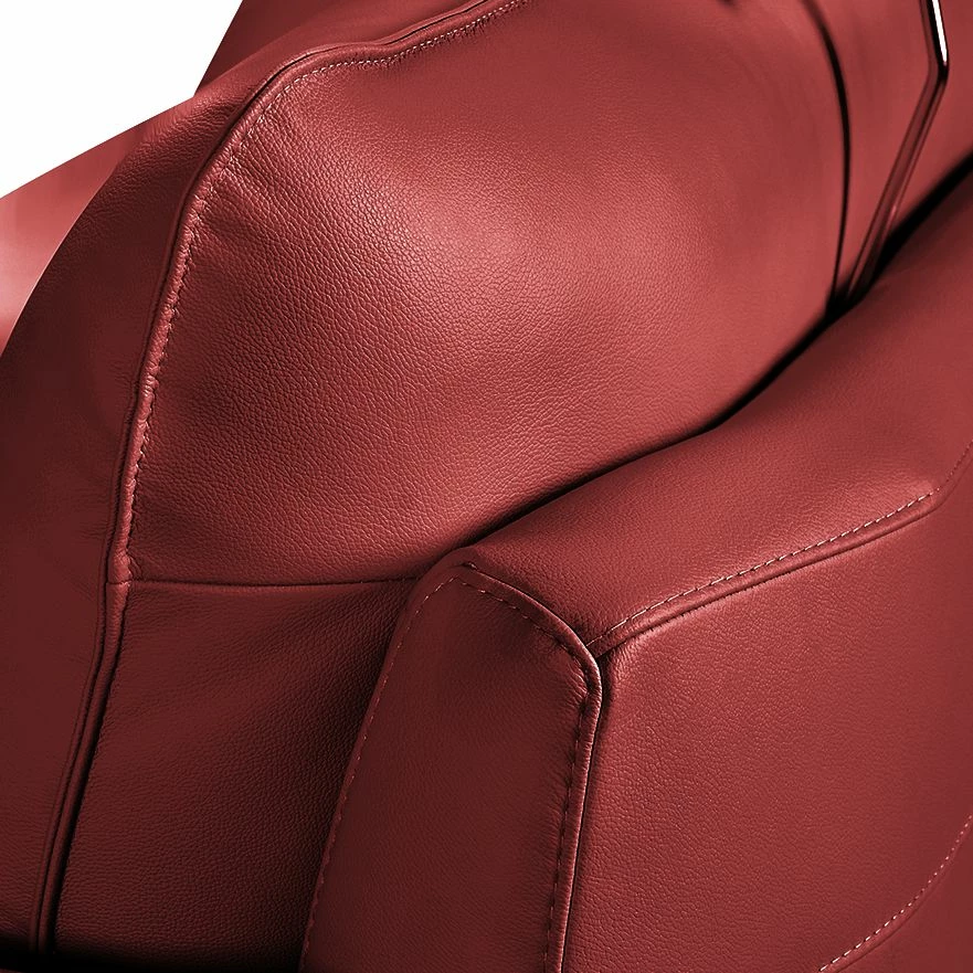 Loftscape Sofa Sharon (2,5-Sitzer) - Echtleder Kaminrot - Keine Funktion 3 Loftscape Sofa Sharon (2,5-Sitzer) - Echtleder Kaminrot - Keine Funktion – Bild 3