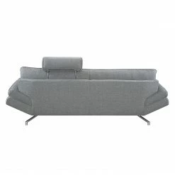 Loftscape Sofa Sharon (3-Sitzer) Webstoff - Grau - Keine Funktion -Wohnzimmermöbel boutique en ligne sofa sharon 3 sitzer webstoff grau 411523