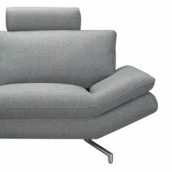 Loftscape Sofa Sharon (3-Sitzer) Webstoff - Grau - Keine Funktion -Wohnzimmermöbel boutique en ligne sofa sharon 3 sitzer webstoff grau 411528