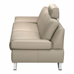Loftscape Sofa Silvano (2,5-Sitzer) - Kunstleder Taupe - Keine Funktion -Wohnzimmermöbel boutique en ligne sofa silvano 2 5 sitzer kunstleder taupe 443813