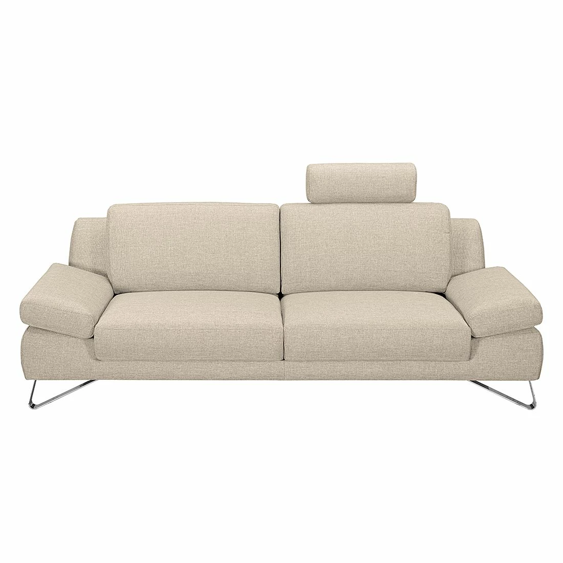 Loftscape Sofa Silvano (2,5-Sitzer) Webstoff Beige - Keine Funktion 2 Loftscape Sofa Silvano (2,5-Sitzer) Webstoff Beige - Keine Funktion – Bild 2