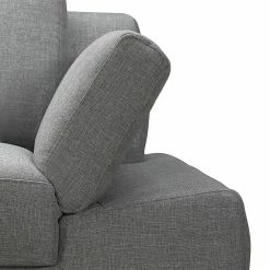 Loftscape Sofa Silvano (2,5-Sitzer) Webstoff Grau - Keine Funktion -Wohnzimmermöbel boutique en ligne sofa silvano 2 5 sitzer webstoff grau 442563