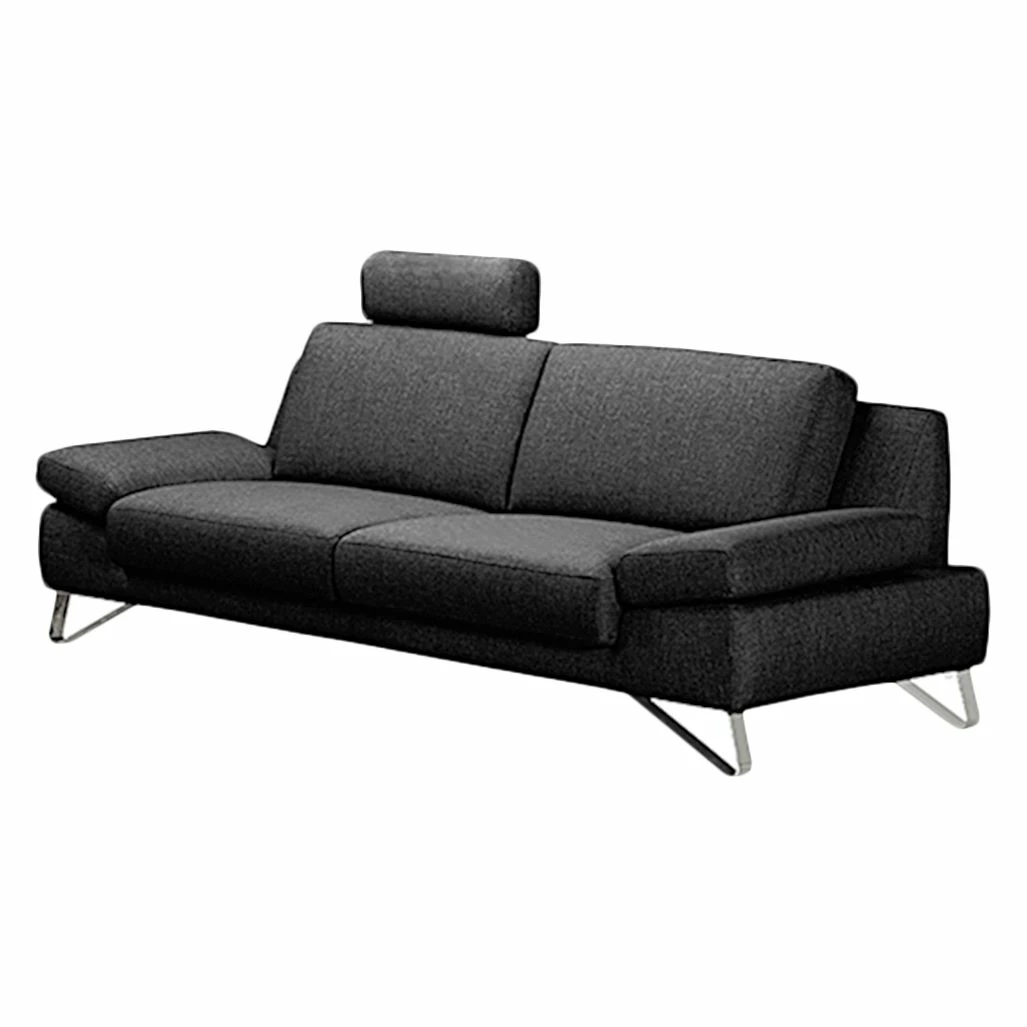 Loftscape Sofa Silvano (2,5-Sitzer) - Webstoff Schwarz - Keine Funktion 8 Loftscape Sofa Silvano (2,5-Sitzer) - Webstoff Schwarz - Keine Funktion – Bild 8