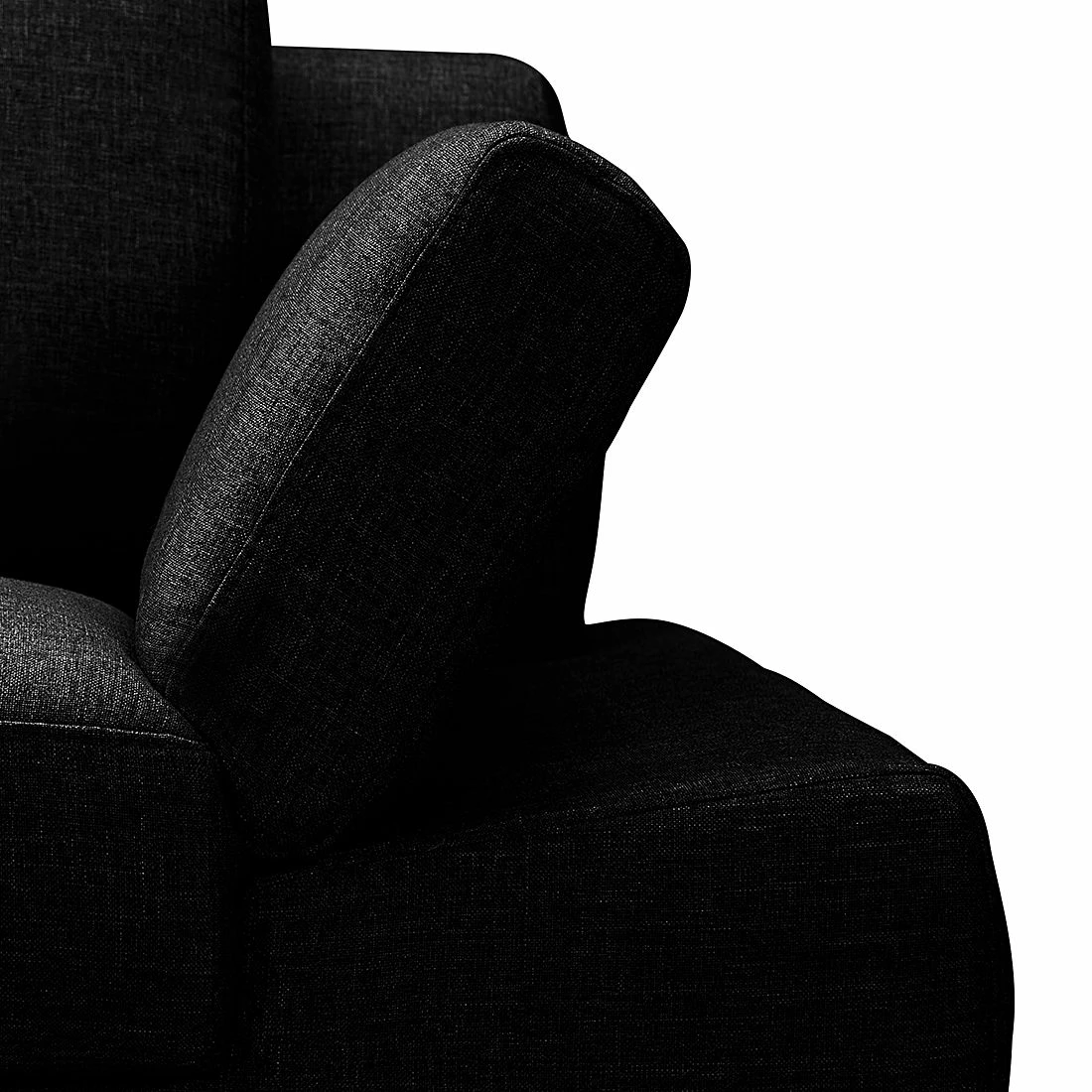 Loftscape Sofa Silvano (2,5-Sitzer) - Webstoff Schwarz - Keine Funktion 4 Loftscape Sofa Silvano (2,5-Sitzer) - Webstoff Schwarz - Keine Funktion – Bild 4