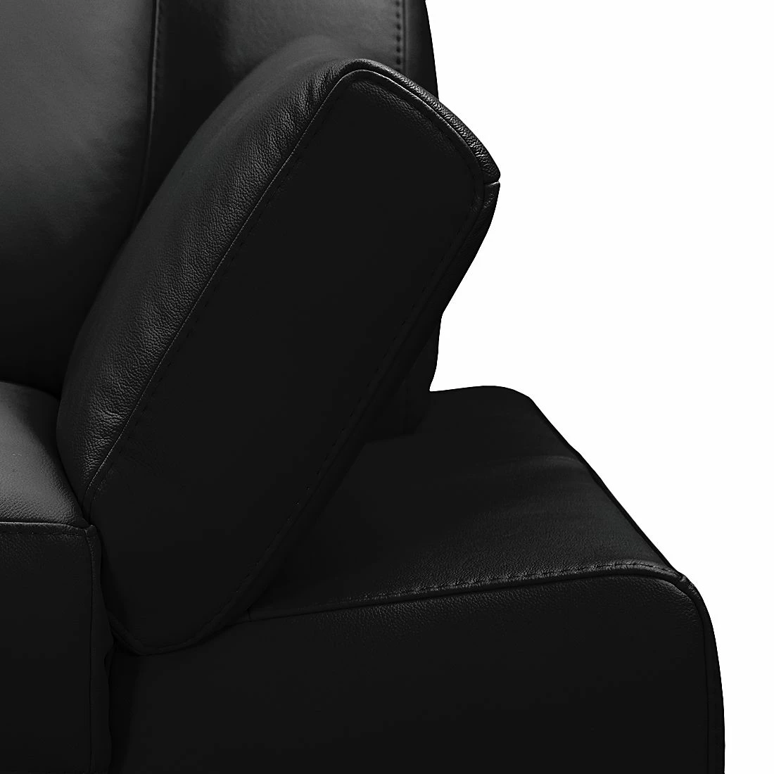 Loftscape Sofa Silvano (3-Sitzer) Echtleder - Schwarz - Kopfstütze verstellbar 9 Loftscape Sofa Silvano (3-Sitzer) Echtleder - Schwarz - Kopfstütze verstellbar – Bild 9