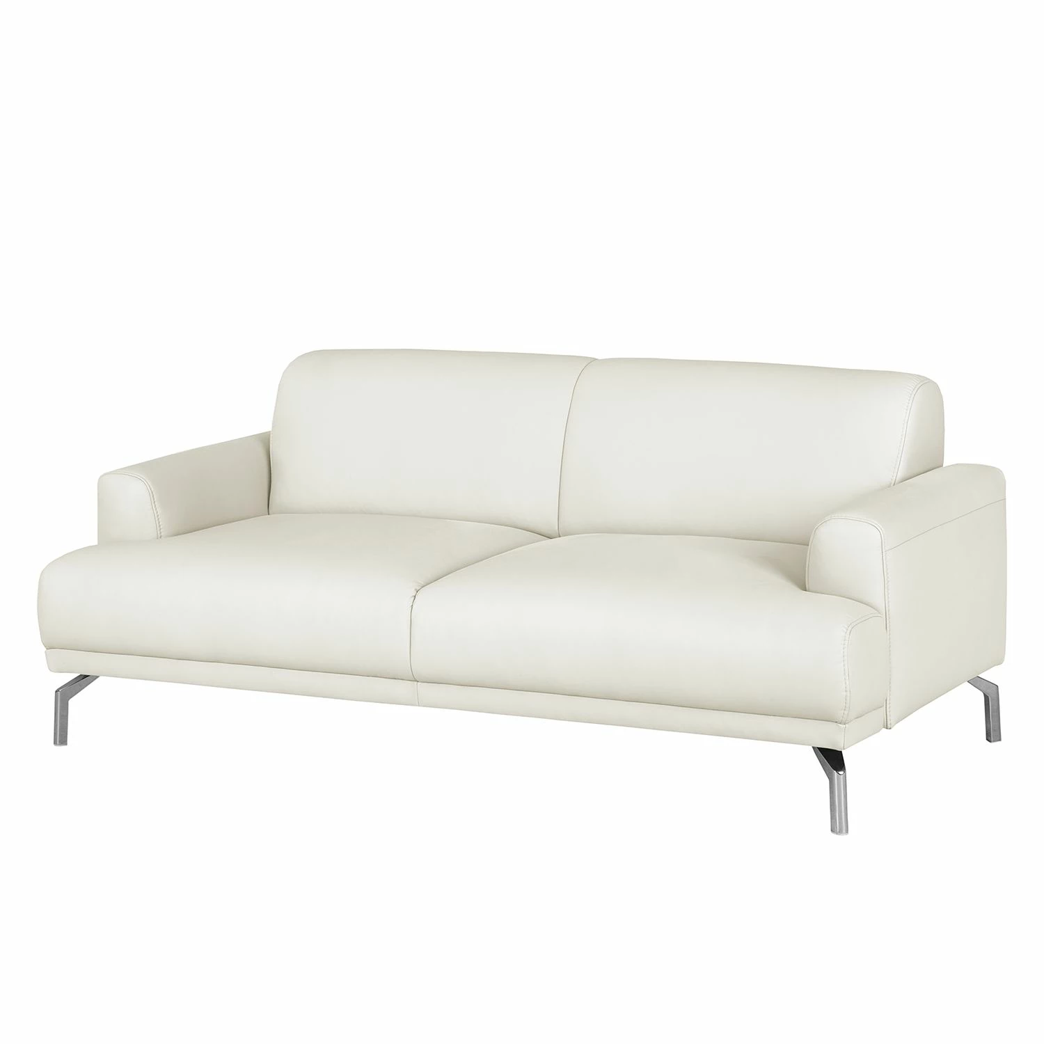 Fredriks Sofa Sisto II (2-Sitzer) Echtleder - Weiß 1 Fredriks Sofa Sisto II (2-Sitzer) Echtleder - Weiß