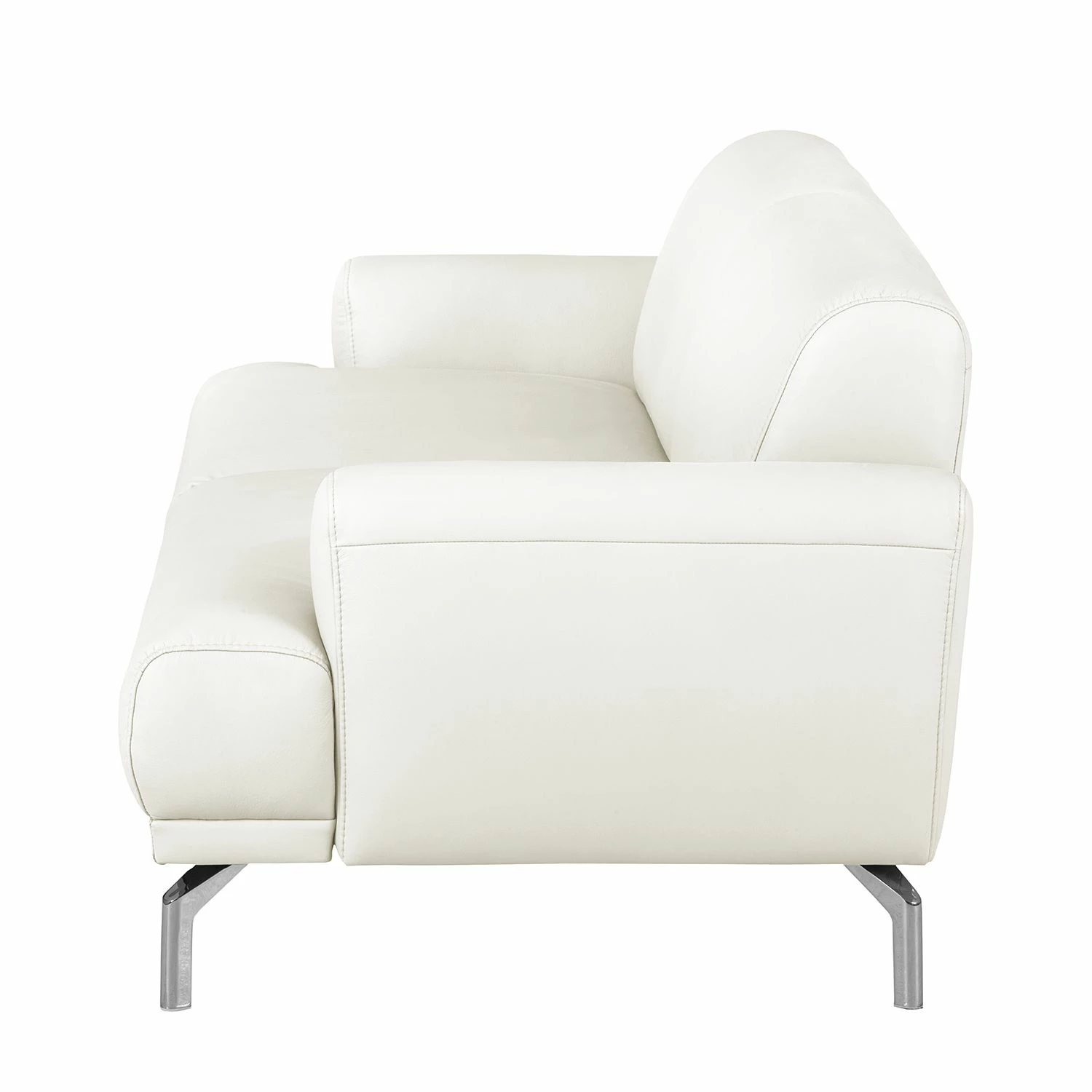 Fredriks Sofa Sisto II (2-Sitzer) Echtleder - Weiß 4 Fredriks Sofa Sisto II (2-Sitzer) Echtleder - Weiß – Bild 4