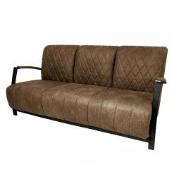 Ars manufacti Polstergarnitur Straid (3-2-1) - Cubanit -Wohnzimmermöbel boutique en ligne sofa straid 3 sitzer antiklederlook cubanit 4863712