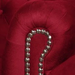 Jack & Alice Polstergarnitur Torquay II (3-2) - Microfaser - Rot -Wohnzimmermöbel boutique en ligne sofa torquay ii 2 sitzer microfaser rot 4651300