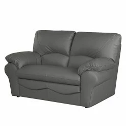 Modoform Sofa Torsby (2-Sitzer) Echtleder - Anthrazit