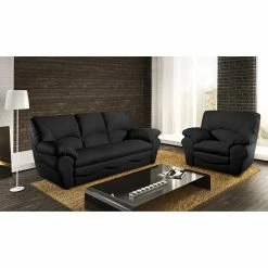Modoform Schlafsofa Torsby - Echtleder Schwarz -Wohnzimmermöbel boutique en ligne sofa torsby 3 sitzer echtleder schwarz 4790120