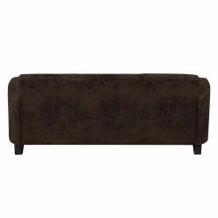 Ars manufacti Sofa Tullow (3-Sitzer) - Antiklederoptik Dunkelbraun -Wohnzimmermöbel boutique en ligne sofa tullow 3 sitzer antiklederoptik dunkelbraun 437554