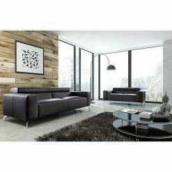 Loftscape Sofa Varberg (3-Sitzer) Echtleder - Schwarz 18 Loftscape Sofa Varberg (3-Sitzer) Echtleder - Schwarz -Wohnzimmermöbel boutique en ligne sofa varberg 3 sitzer echtleder schwarz 3362105