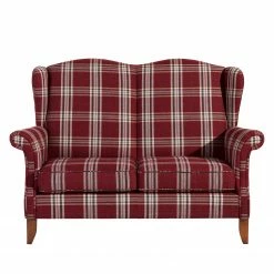 Max Winzer Sofa Verita (2-Sitzer) - Strukturstoff - Rot kariert -Wohnzimmermöbel boutique en ligne sofa verita 2 sitzer strukturstoff rot kariert 5005280