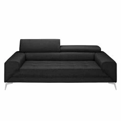 Loftscape Sofa Walden (2,5-Sitzer) Webstoff - Schwarz