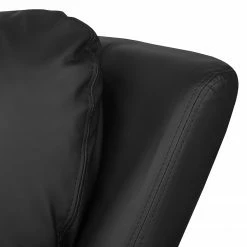 Nuovoform Sofa Windom (3-Sitzer) - Kunstleder - Schwarz -Wohnzimmermöbel boutique en ligne sofa windom 3 sitzer kunstleder schwarz 4087956 1