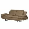 Fredriks Sofa Yovanna (2-Sitzer) Antiklederlook - Schlamm