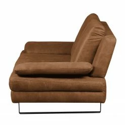 Fredriks Sofa Yovanna (3-Sitzer) Antiklederlook - Cognac -Wohnzimmermöbel boutique en ligne sofa yovanna 3 sitzer antiklederlook cognac 4498496