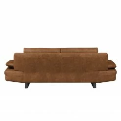 Fredriks Sofa Yovanna (3-Sitzer) Antiklederlook - Cognac -Wohnzimmermöbel boutique en ligne sofa yovanna 3 sitzer antiklederlook cognac 4498500
