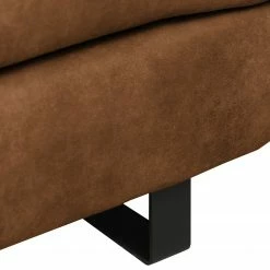 Fredriks Sofa Yovanna (3-Sitzer) Antiklederlook - Cognac -Wohnzimmermöbel boutique en ligne sofa yovanna 3 sitzer antiklederlook cognac 4498512