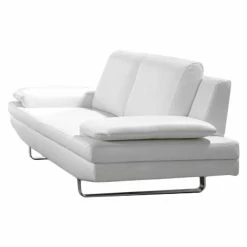 Fredriks Sofa Yovanna (3-Sitzer) - Kunstleder Weiß