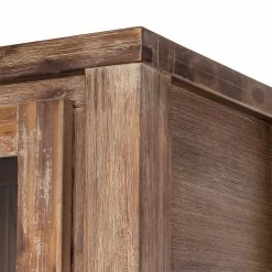 Red Living Standvitrine Akhatar - Akazie Multicolor / Smoked -Wohnzimmermöbel boutique en ligne standvitrine akhatar akazie multicolor smoked 3627677