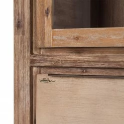 Red Living Standvitrine Akhatar - Akazie Multicolor / Smoked -Wohnzimmermöbel boutique en ligne standvitrine akhatar akazie multicolor smoked 3627689