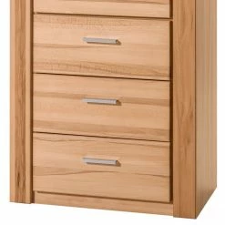 Naturoo Standvitrine Lombok - Teilmassiv -Wohnzimmermöbel boutique en ligne standvitrine lombok i teilmassiv kernbuche 5004376