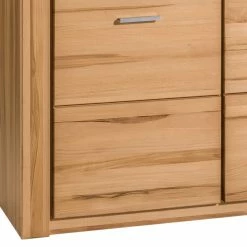 Naturoo Vitrinenschrank Lombok I - Teilmassiv -Wohnzimmermöbel boutique en ligne standvitrine lombok ii teilmassiv wildeiche 5004036