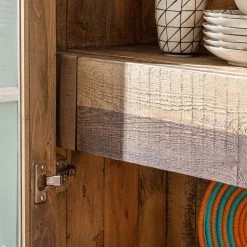 Ars manufacti Standvitrine Tamati - Pinie massiv -Wohnzimmermöbel boutique en ligne standvitrine tamati pinie massiv 3758548