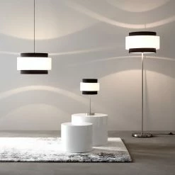 Fredriks Beistelltisch Circle (2er-Set) - Hochglanz Weiß -Wohnzimmermöbel boutique en ligne stehleuchte wip baumwollstoff metall 1 flammig 4772316