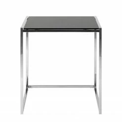 Loftscape Tisch Robin - 3-Satz - schwarze Glasplatte - Chromgestell -Wohnzimmermöbel boutique en ligne tisch robin 3 satz schwarze glasplatte chromgestell 4065064