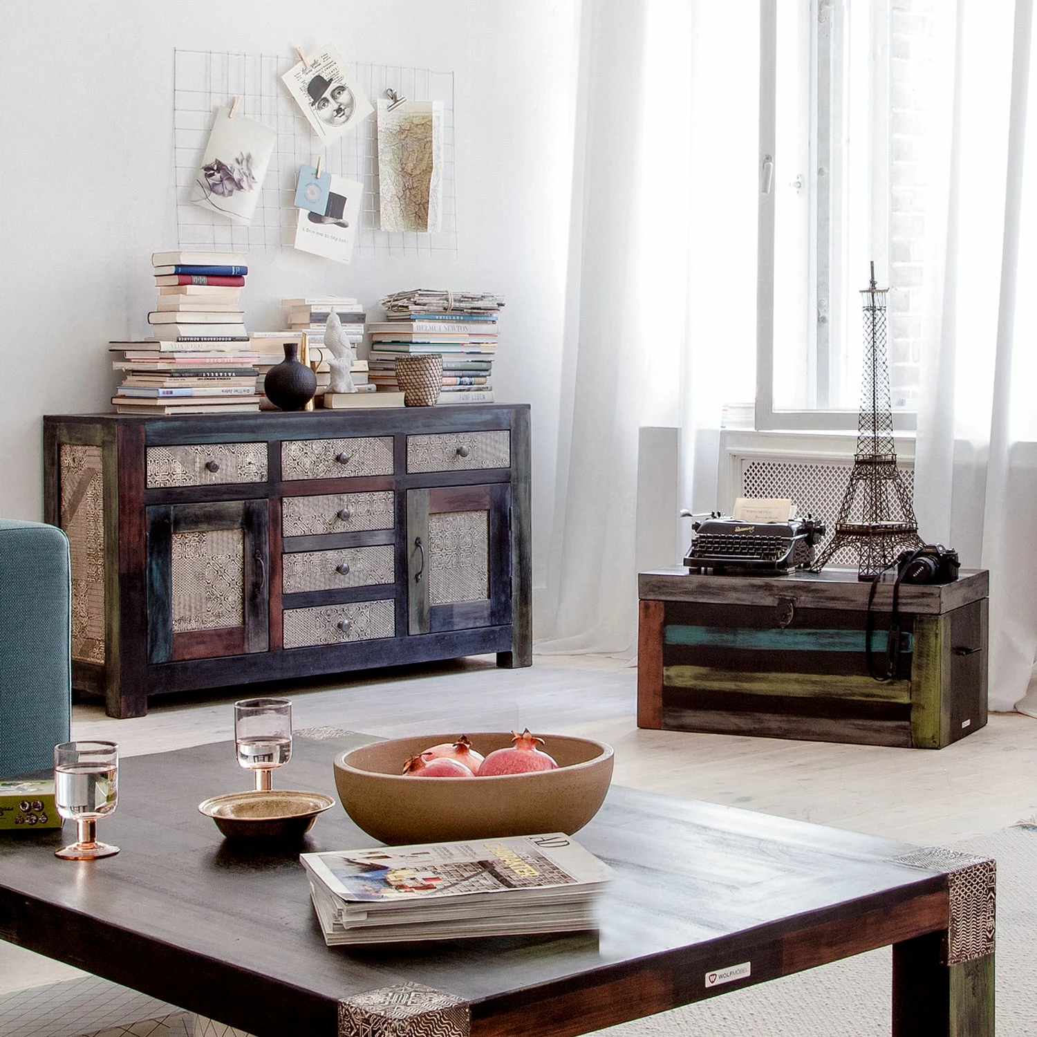 Wolf-Möbel Truhe Goa - Mango Dunkelbraun 4 Wolf-Möbel Truhe Goa - Mango Dunkelbraun – Bild 4