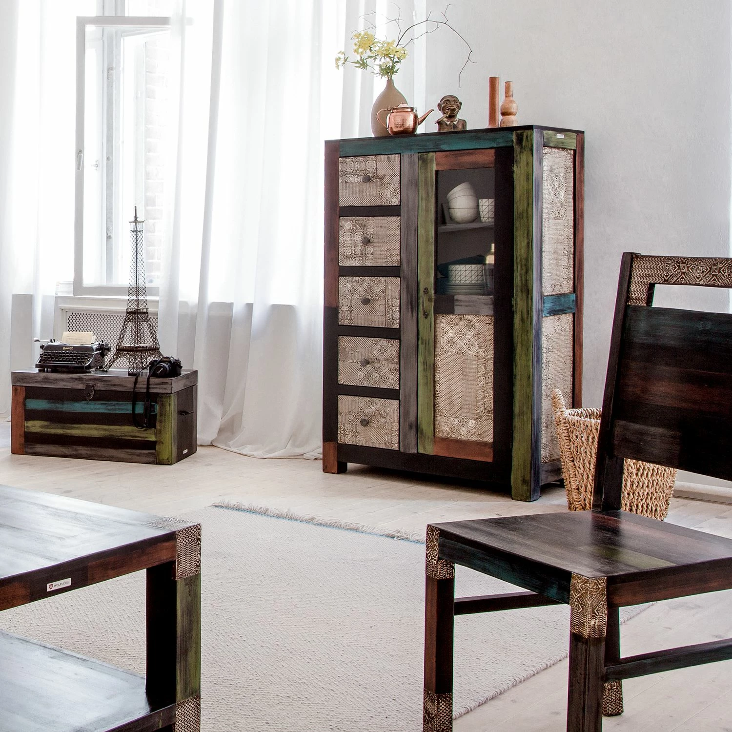 Wolf-Möbel Truhe Goa - Mango Dunkelbraun 5 Wolf-Möbel Truhe Goa - Mango Dunkelbraun – Bild 5