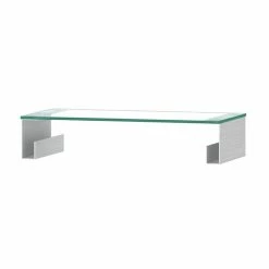 Jahnke TV-Aufsatz Z-FGA - Aluminium - Breite: 57 cm -Wohnzimmermöbel boutique en ligne tv aufsatz z fga klarglas aluminium 407375