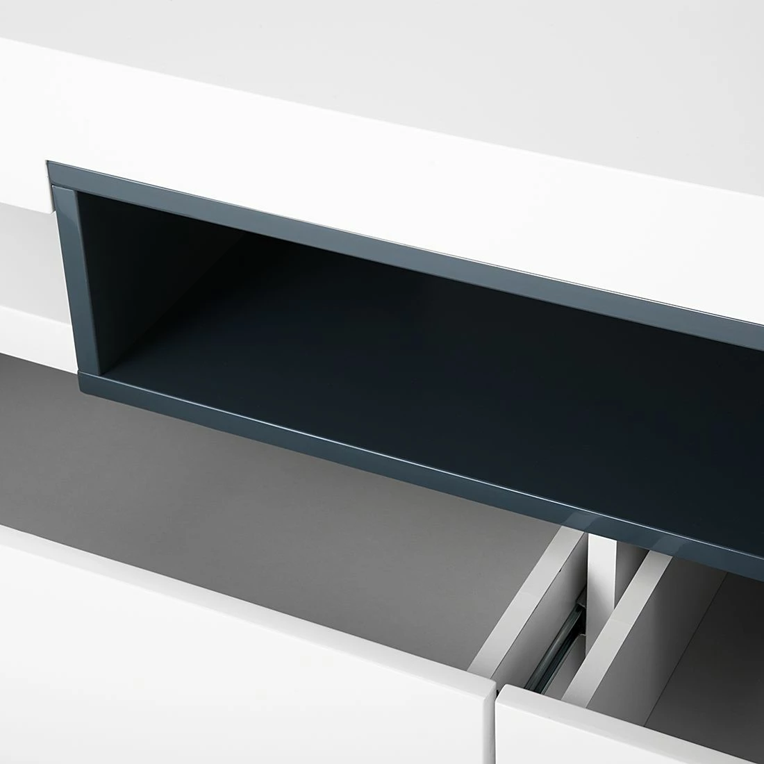 Loftscape TV-Lowboard Anna - Weiß 7 Loftscape TV-Lowboard Anna - Weiß – Bild 7