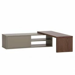 Temahome TV-Lowboard Echo - Grau / Walnuss 27 Temahome TV-Lowboard Echo - Grau / Walnuss -Wohnzimmermöbel boutique en ligne tv lowboard echo weiss walnuss 3955148