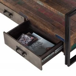 Red Living TV-Lowboard Factory II - Mango massiv / Metall - Vintage Braun 19 Red Living TV-Lowboard Factory II - Mango massiv / Metall - Vintage Braun -Wohnzimmermöbel boutique en ligne tv lowboard factory ii mango massiv metall vintage braun 3627733