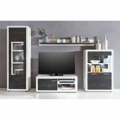 Mooved Wandboard Piorini - Kiefer Anthrazit Dekor / Weiß 5 Mooved Wandboard Piorini - Kiefer Anthrazit Dekor / Weiß -Wohnzimmermöbel boutique en ligne tv lowboard maruto i inkl beleuchtung kiefer dunkel dekor weiss 4932660