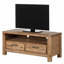 Ars Natura TV-Lowboard Toumanar I - Akazie teilmassiv - Akazie Sand