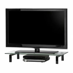 Maja Möbel TV-Aufsatz Troy - Schwarz - Breite: 82 cm