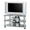 Maja Möbel TV-Rack Glenview I - Aluminium/Klarglas