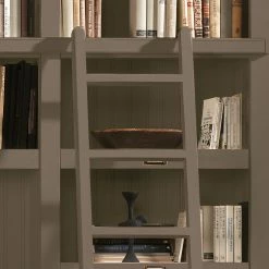 Maison Belfort TV-Wand Azjana I - Granit - Mit Leiter -Wohnzimmermöbel boutique en ligne tv wand azjana i pinie teilmassiv granit mit leiter 3391521