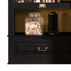 Maison Belfort TV-Wand Azjana I - Schwarz / Pinie Honig - Mit Leiter -Wohnzimmermöbel boutique en ligne tv wand azjana i pinie teilmassiv schwarz pinie honig mit leiter 3391433